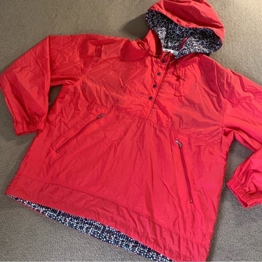VINTAGE 90s NIKE LIGHTWEIGHT QUARTER BUTTON PULLOVER WINDBREAKER SMALL JACKET